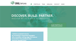 Desktop Screenshot of embl-ventures.com